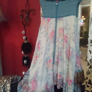 Floral Handkerchief American Rag Dress